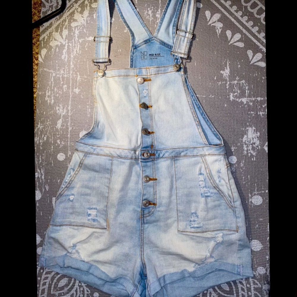 Denim Overalls 